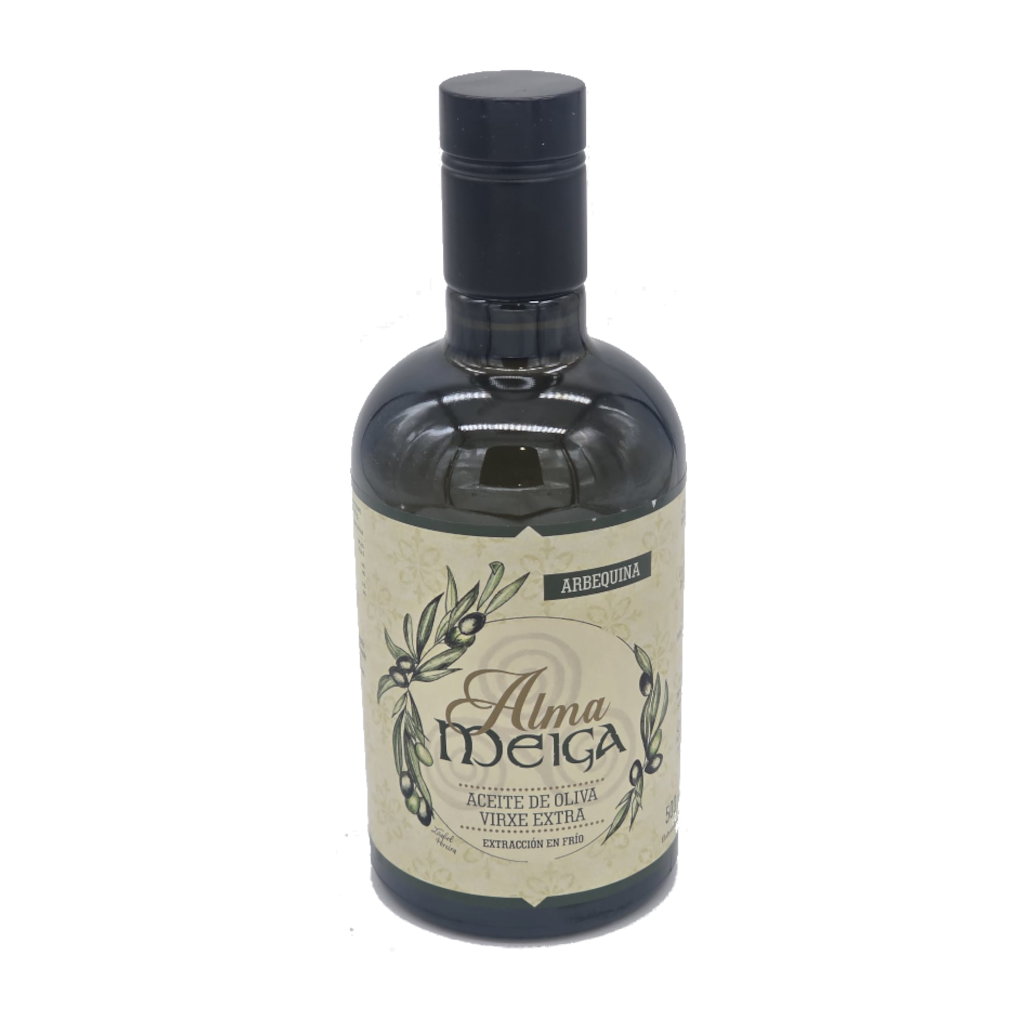Aceite de oliva virgen extra Arbequina de Alma Meiga