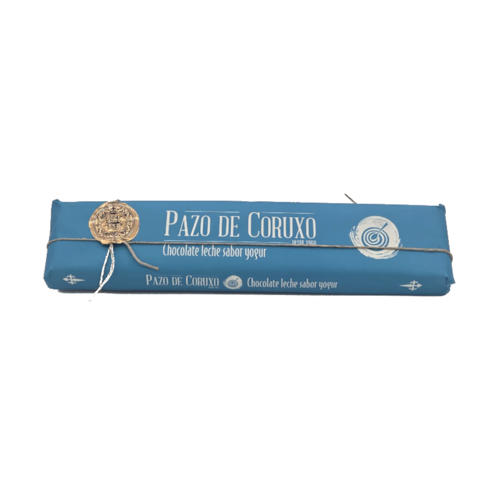 Chocolate con leche sabor yogur de Pazo de Coruxo