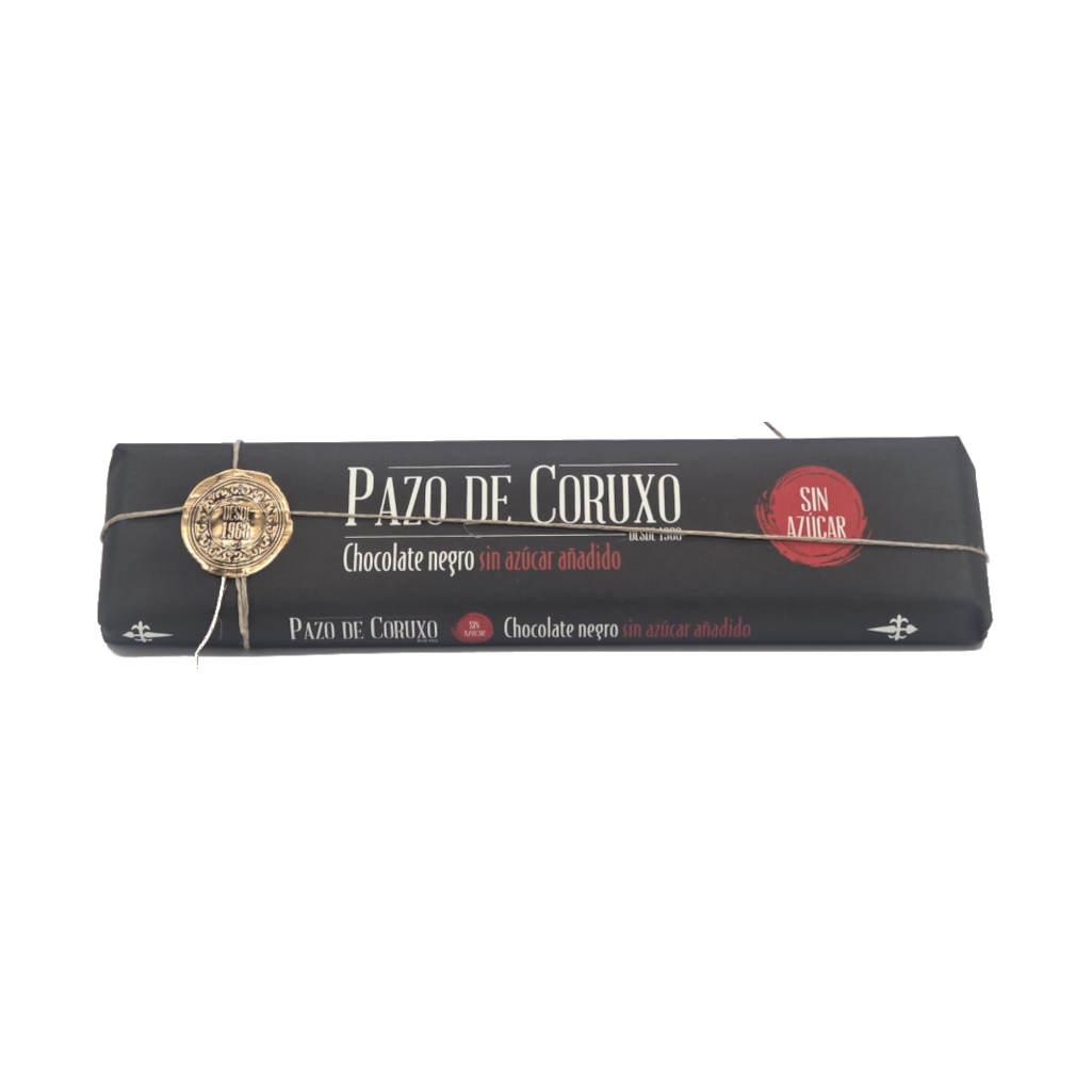 Chocolate negro sin azúcar añadido de Pazo de Coruxo