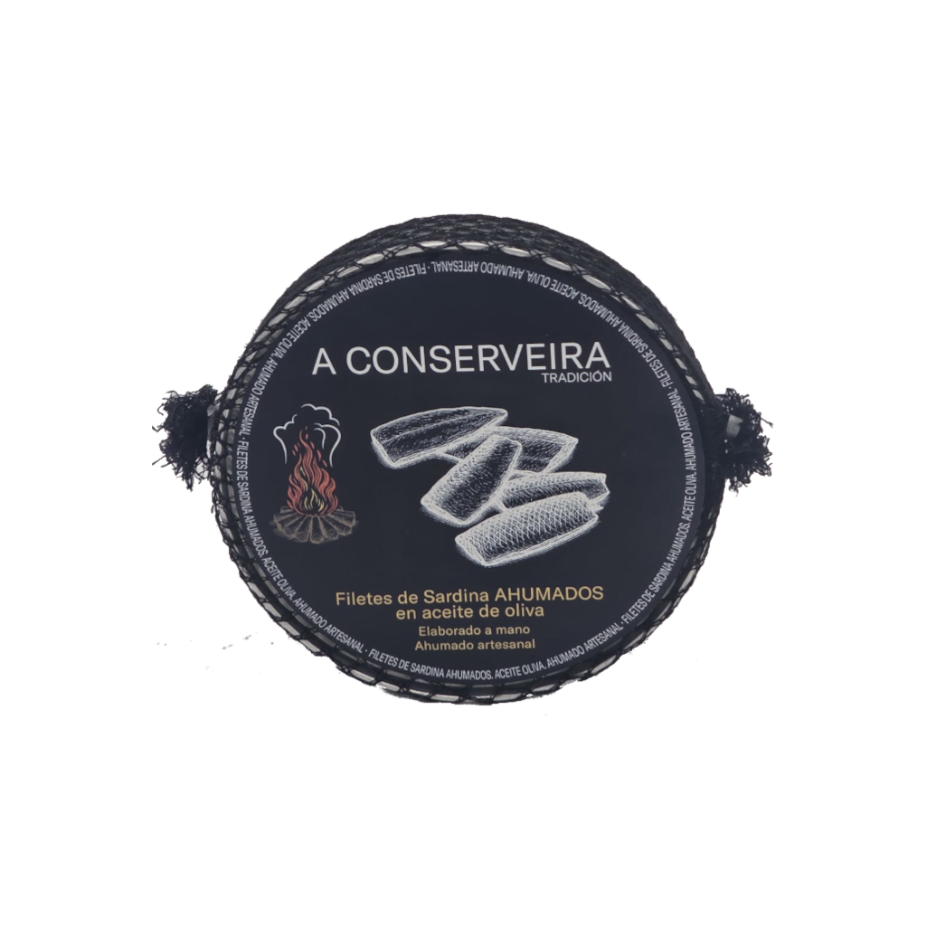 Filetes de sardina ahumados en aceite de oliva de A Conserveira