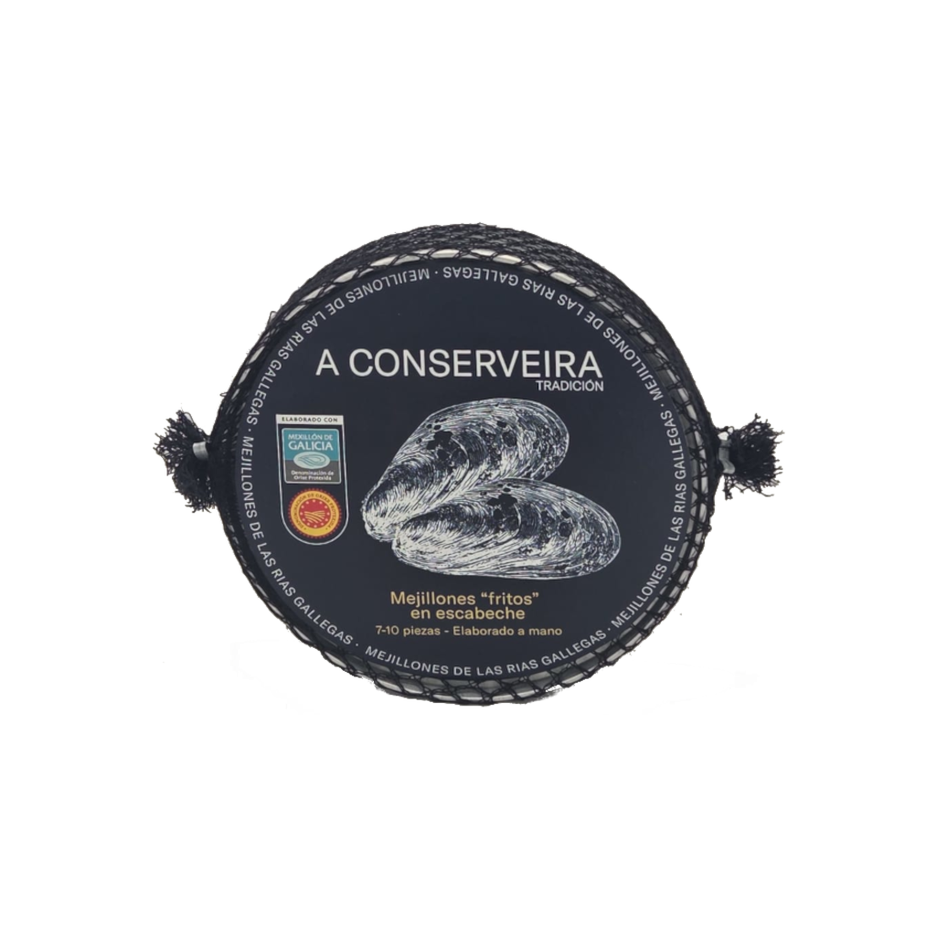 Mejillones fritos en escabeche 7-10 piezas de A Conserveira