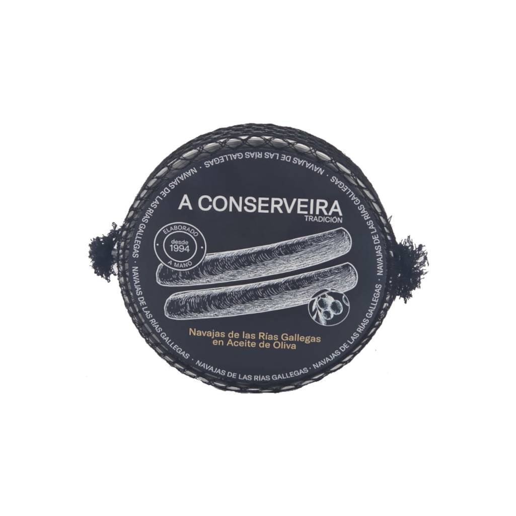Navajas de las Rías Gallegas en aceite de oliva de A Conserveira