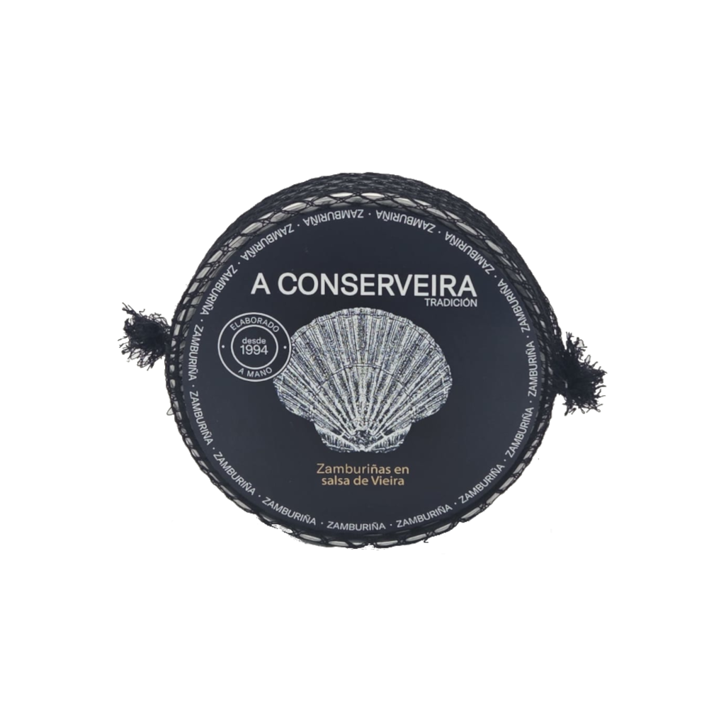 Zamburiñas en salsa de vieira de A Conserveira